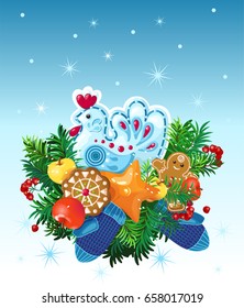 Christmas winter decoration 