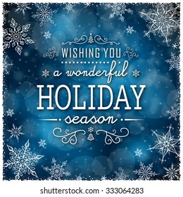 Christmas Winter Frame - Illustration
Vector illustration of Christmas Winter Background