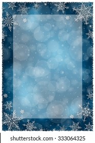 Christmas Winter Frame - Illustration
Vector illustration of Christmas Winter Background
