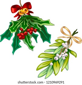 Christmas winter holiday symbol in a vector style isolated. 2019 year, happy holidays. Vector christmas card for background, texture, wrapper pattern, frame or border.
