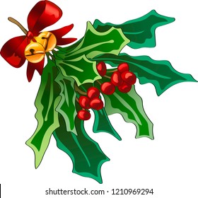 Christmas winter holiday symbol in a vector style isolated. 2019 year, happy holidays. Vector christmas card for background, texture, wrapper pattern, frame or border.