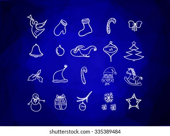 Christmas and Winter icons collection