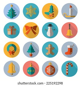 Christmas and Winter icons collection - vector