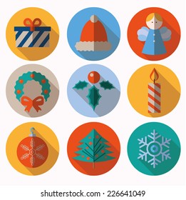 Christmas and Winter icons collection - vector