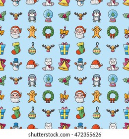 Christmas and winter icons set,eps10