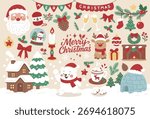 Christmas and Winter Illustration Elements Collection
