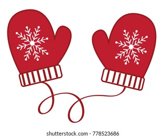 Christmas Winter Mittens
