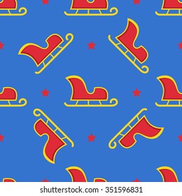 Christmas winter seamless pattern for printing, packaging, backgrounds and fabrics.