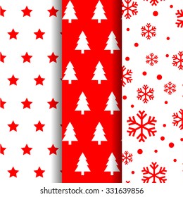 Christmas winter seamless wallpaper
