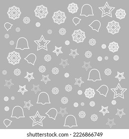 Christmas winter snow  pattern background celebration season holiday wrapping paper , greeting card for decorate premium product