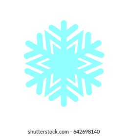 Christmas winter snowflake icon