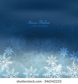 christmas winter snowflakes