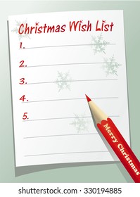 Christmas Wish List