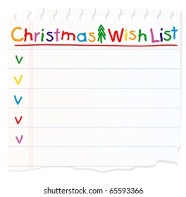 Christmas wish list