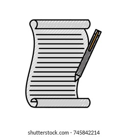 christmas wish list and pen write design