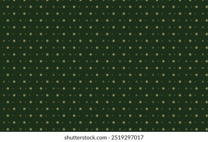 Christmas Wrapping Paper Seamless Illustration. Holiday Seamless Vector Pattern Christmas Elements Snowflakes Background. Hand Drawn. Simple Design For Textile, Wallpaper, Fabric Prints Or Wrapping