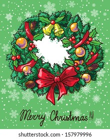 Christmas wreath