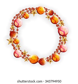 Christmas wreath.