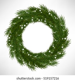 Christmas wreath;