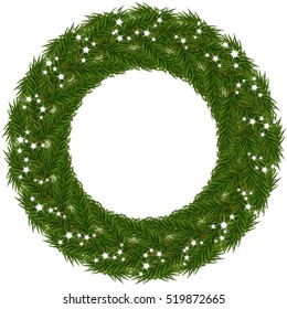 Christmas wreath;