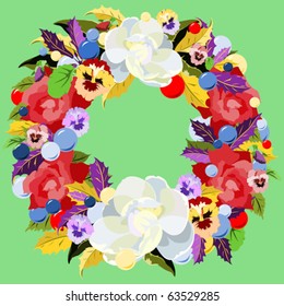 Christmas Wreath Floral