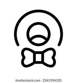 Christmas Wreath Icon Vector Symbol Design Illustration