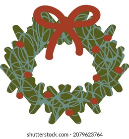 Icono de la guerra de Navidad vectorial de vacaciones de invierno