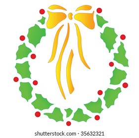 Vector de onda de Navidad