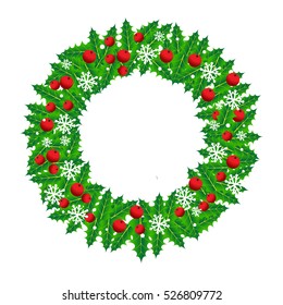 Christmas Wreath Vector