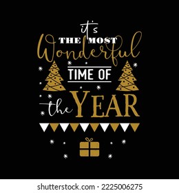 Christmas x-mas quotes typography design vector inspirational quotes hand drawn illustration with hand writting - Motivational quote