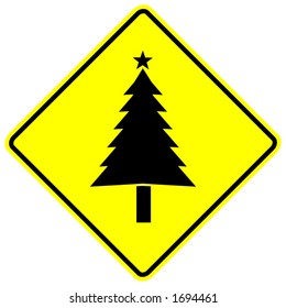 signo de zona de navidad