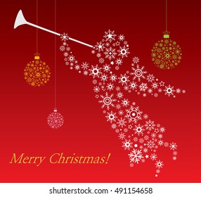 Christmas-angel - Illustration