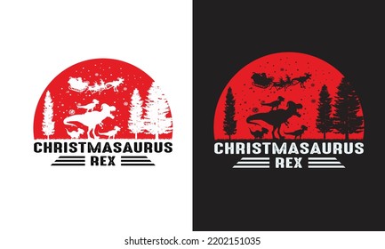 Christmasaurus Rex shirt.Kids Christmas design.Dinosaur Lover.