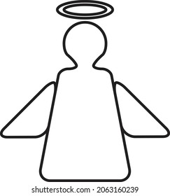 
christmasicon with black and white vector style and outline