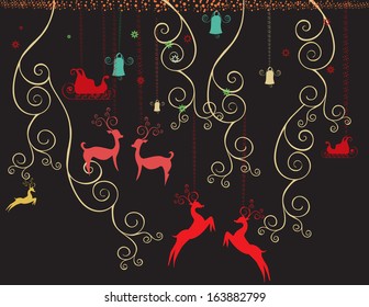 Christmas,new year storefront decorations