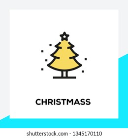 CHRISTMASS LINE ICON SET