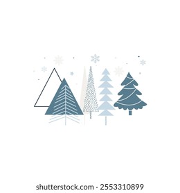 Kerst winter achtergrond ontwerp. Kerstkaart of uitnodigingsontwerp.