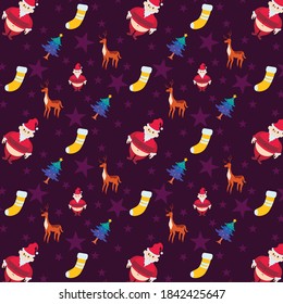 Christmast background pattern good for wallpaper or decoration