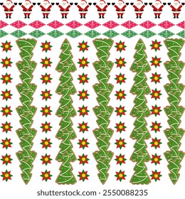 Christms trees, celebration ,holiday ,geometric pattern