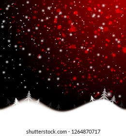 Chritmas holiday celebration theme colorful pastel gredient abstract background with snow flake winter season.