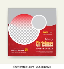 Chritmas Instagram Story Template Design