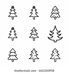 chritsmas icon pack on white background