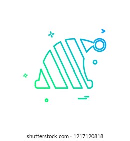 Chritstmas Hat icon design vector