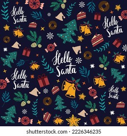 Chritstmas Seamless HD Background Design
