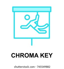 CHROMA KEY ICON 