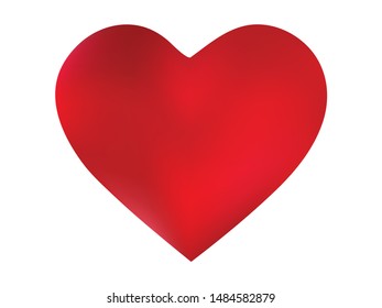 Chromatic background in the form of a heart. Soft color logo. Popular style of 90th, 80th. Red effective modern screen design for brochure, calendar, cards or invitation.