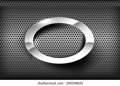 Chrome black and grey background texture vector illustration eps10 
