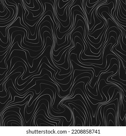 Chrome distortion lines. Seamless texture.