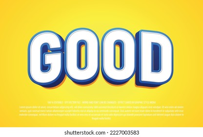 Chrome editable text effect template with 3d style use for logo and business brand