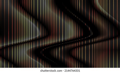 Fondo cromado de aceite con quemadura amarilla brillante